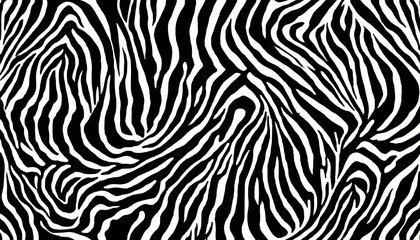 Zebra Stripes Pattern Texture, Background, Generative AI