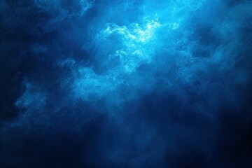 neon blue sky cloudy background