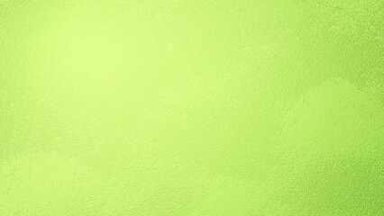 Reflective cement wall background shines gradient in lime green tones.