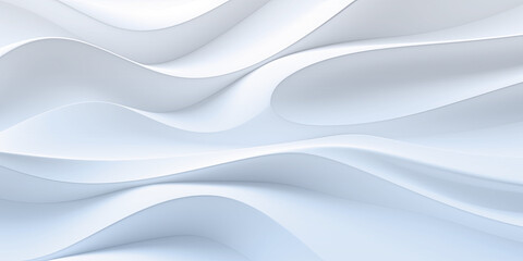 Abstract 3d white background, geometric pattern texture. Generative AI