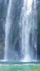 鹿児島県　雄川の滝周辺　Kagoshima Ogawa fall - obrazy, fototapety, plakaty