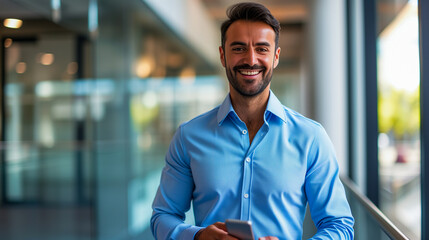 Creative professional taking a break, thoughtful gaze, modern cafe interior.