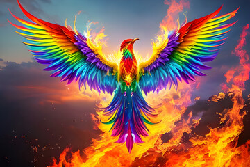 Obraz premium Resurrection of the Phoenix 