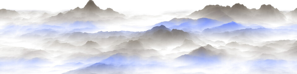 panorama of mountains