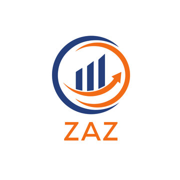 ZAZ Letter logo design template vector. ZAZ Business abstract connection vector logo. ZAZ icon circle logotype.

