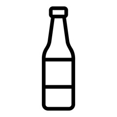 bottle outline icon