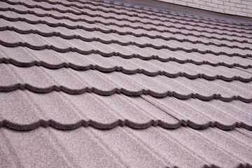Composite roof tile background