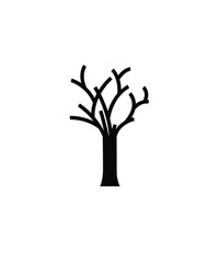 dry tree icon, vector best flat icon.