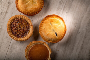 Close-Up 4K Ultra HD Image of Small Raspberry and Apple Pie