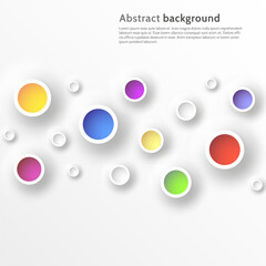 Geometrical abstract background. Vector illustration