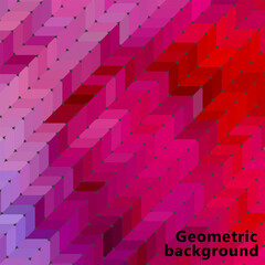 Geometrical abstract background