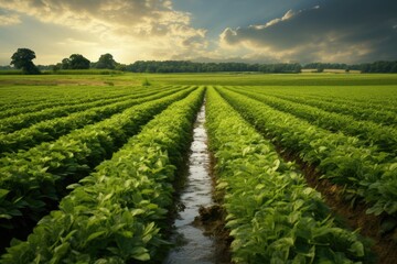 Fototapeta na wymiar Small Scale Sustainable Farming