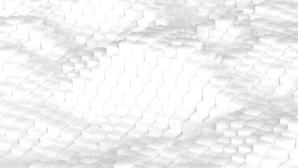 Abstract White Geometric Pattern. Background