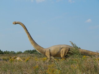 Fototapeta premium Парк динозавров