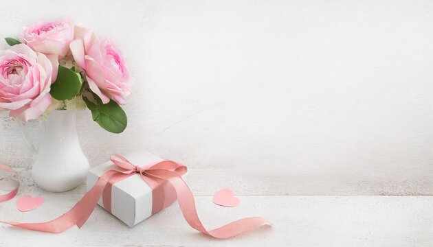 valentines day greeting card template illustration