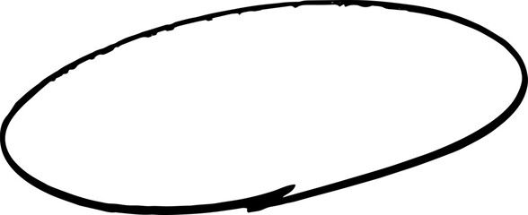 マル　グルグル　マジックで書いた手描き