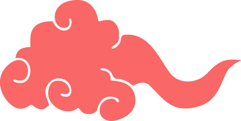 Japanese Cloud Icon Logo Pattern