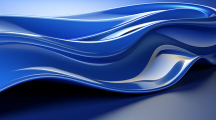 Obraz premium abstract colorful glowing wavy perspective with fractals and curves background 16:9 widescreen wallpapers