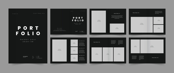 Business Portfolio Architecture Portfolio Interior Portfolio design  - obrazy, fototapety, plakaty