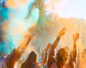 Holi hindu color festival