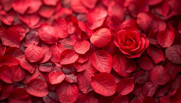 Natural red roses background, flowers wall, Natural fresh red roses flowers pattern wallpaper. top view, Red rose flower wall background.