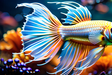 fish in aquarium generative AI 