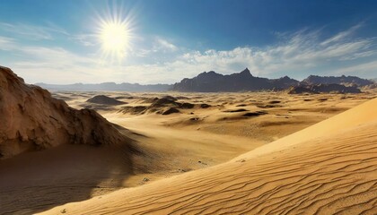 Fototapeta na wymiar 砂漠の風景