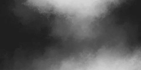 Fotobehang Black texture overlays transparent smoke.mist or smog brush effect isolated cloud misty fog.dramatic smoke cloudscape atmosphere realistic fog or mist,fog and smoke,smoky illustration.  © vector queen