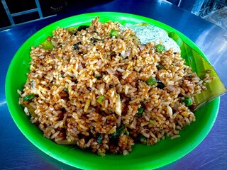 morning breakfast, pudi rice bath