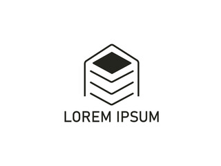 Home symbol, Universal House icon, Vector, logo design template.