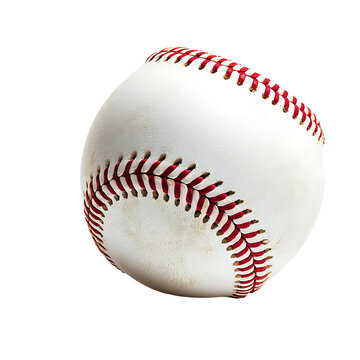 Baseball ball on transparent background PNG