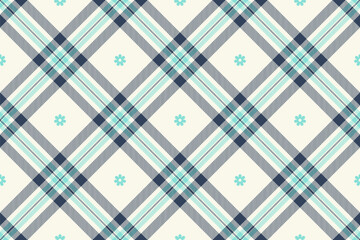 Spring gingham pattern, seamless checked plaids. Pastel vichy background for tablecloth, napkin, dress, Easter holiday textile design.