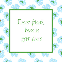 Photo frame design for your photo