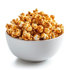 A bowl of Caramel Popcorn