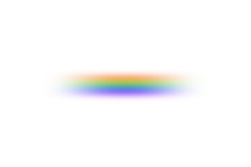 Rainbow with transparent background. Rainbow on isolated backgdrop, effect after rain, rainbow overlay, colorful rainbows, png