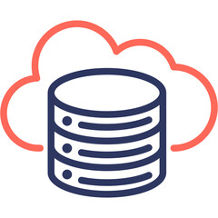 Cloud Server Icon