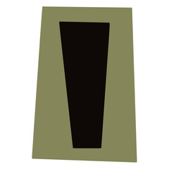 Paper style ransom note letter