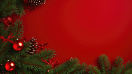 Crimson Christmas Elegance