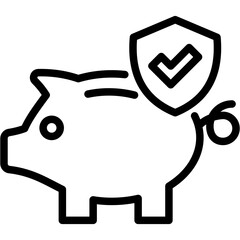 Financial Security Icon
