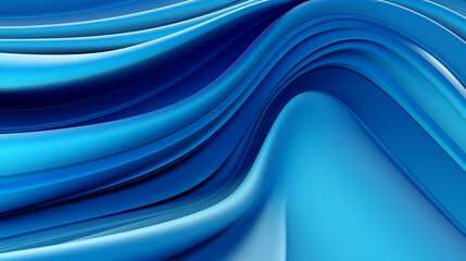 abstract blue background with curve wallpaper 3d rendering