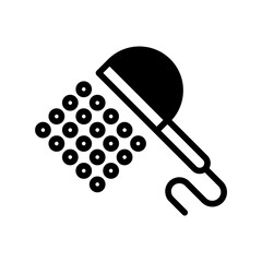 Shower solid glyph icon