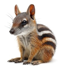 Fototapeta premium Numbat full body Isolated