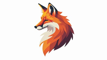 Set Minimalist Logo Fox