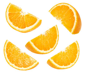 Orange isolated on white background