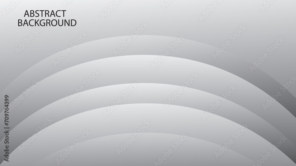 Poster abstract background overlap layer modern design stripes background with geometric round shape. vecto