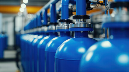 Cylinder compressed gases for oxygen, nitrogen, carbon dioxide, hydrogen and argon for welding and hospital