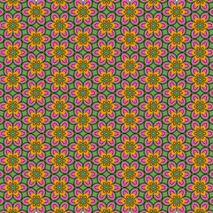 seamless pattern with flowers