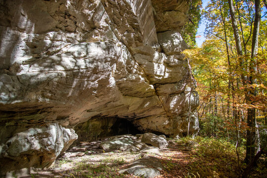 Indian Rock at Cumberland Gap National Historic Park