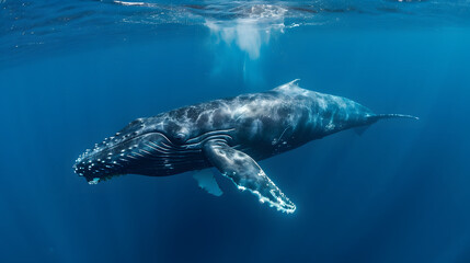 Fototapeta premium Whale