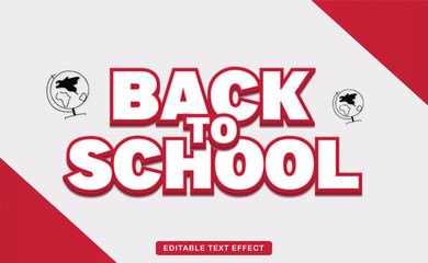 Back to School Text Effect